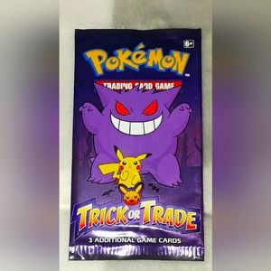 Pokemon Trick Or Trade card pack set of 26